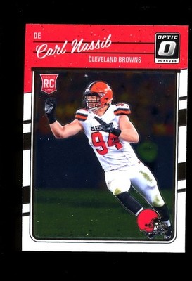 2016 Donruss Optic #107 Carl Nassib Cleveland Browns RC Rookie Card QTY