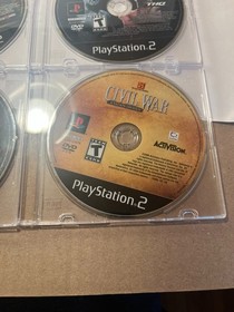 x13 PlayStation 2 Video Game Lot Discs Only - Tested - Scratched