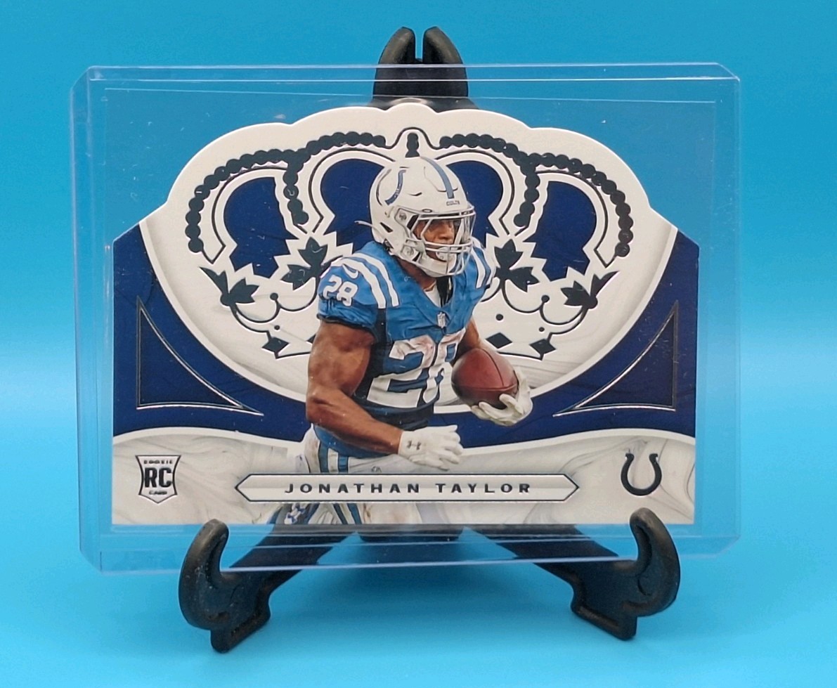 💥2020 Panini Chronicles Crown Royale💥 Jonathan Taylor💥#CR-7💥 (RC)💥