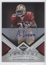 2010 Panini Limited Phenoms Monikers Silver 142/199 Anthony Dixon #152 Auto 0a1