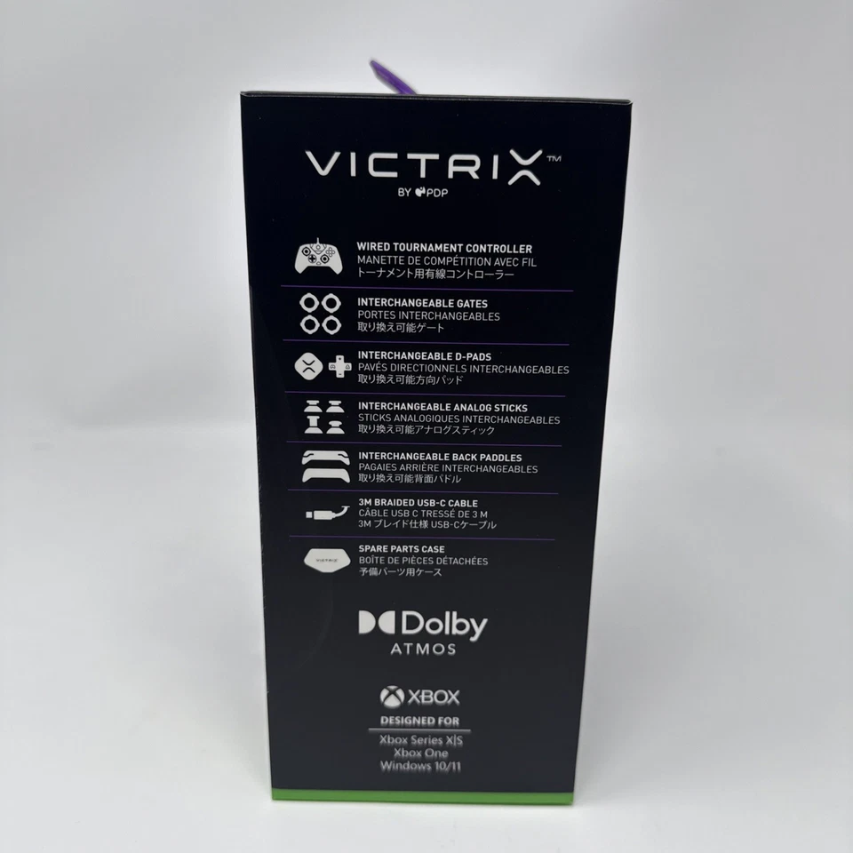PDP Victrix Gambit Prime Wired Tournament Controller for Xbox Series X|S Gaming - Image 4 of 4