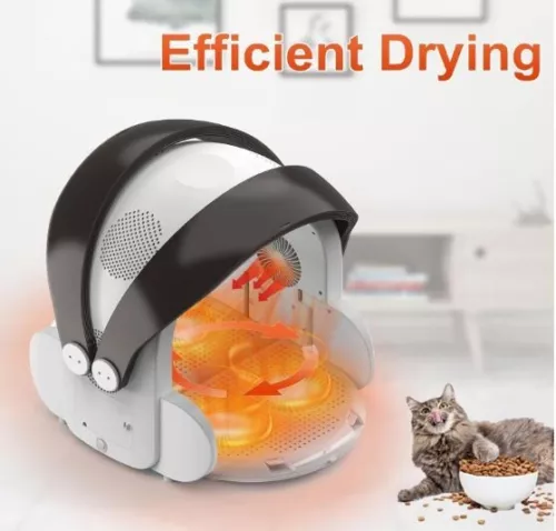 Foldable Automatic Pet Dryer Box for Cats Dogs Cat Hair Dryer High-Velocity Fans - Picture 3 of 24