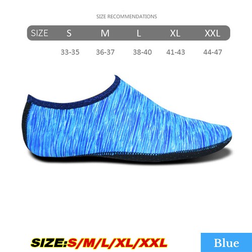Unisex Water Shoes Slip On Aqua Socks Swim Surf Diving Yoga Exercise Reef Shoes - Picture 8 of 23