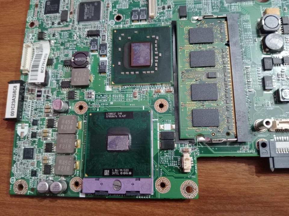 DELL INSPIRON 1520 MOTHERBOARD SOCKET 478 1GB DDR2 PENTIUM 1.86 533 WLAN GM 965 - Imagen 3 de 4