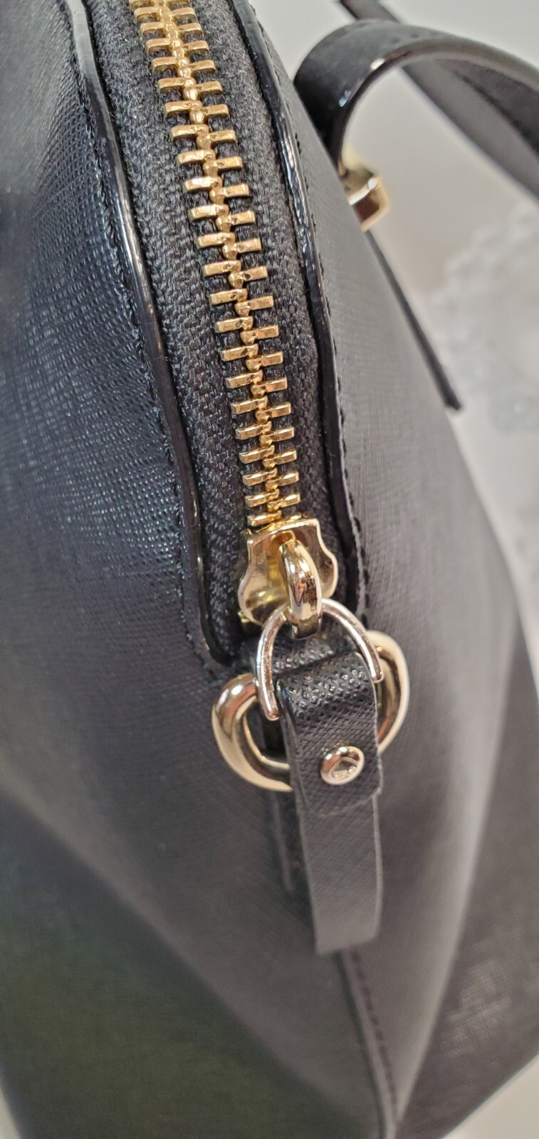 Kate Spade Purse Handbag Double Handle Crossbody Black Dust Bag thumbnail 11