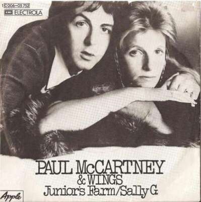 Paul McCartney & Wings* Junior's Farm 7'' Single Vinyl Schallplatte 75728
