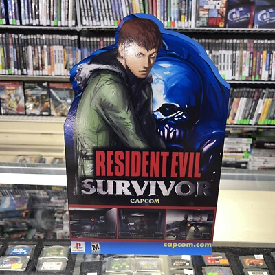 Resident Evil Survivor Ps1 Display Stand