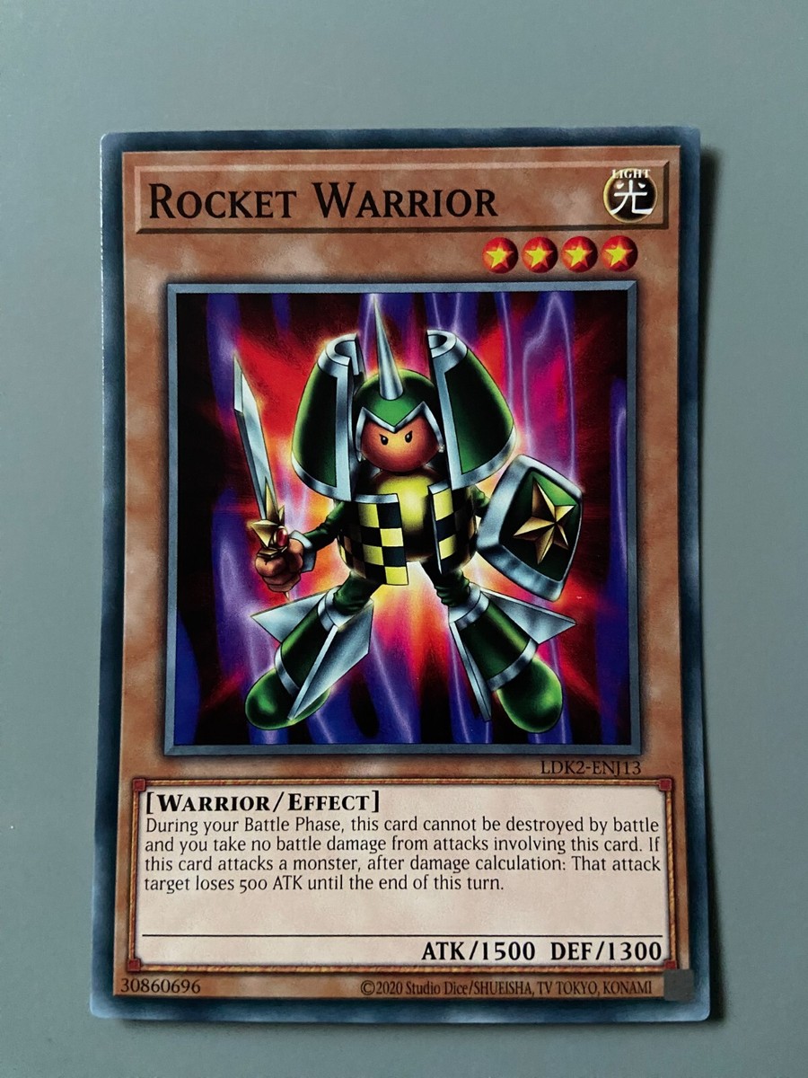 Yu-Gi-Oh! Rocket Warrior Karte – LDK2-ENJ13 Common, Aus Legendary Decks II, Unlimitiert