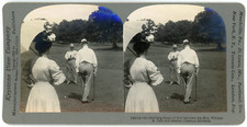 Stereo, USA, Golf game between William Howard Taft and General Clarence Edwards,