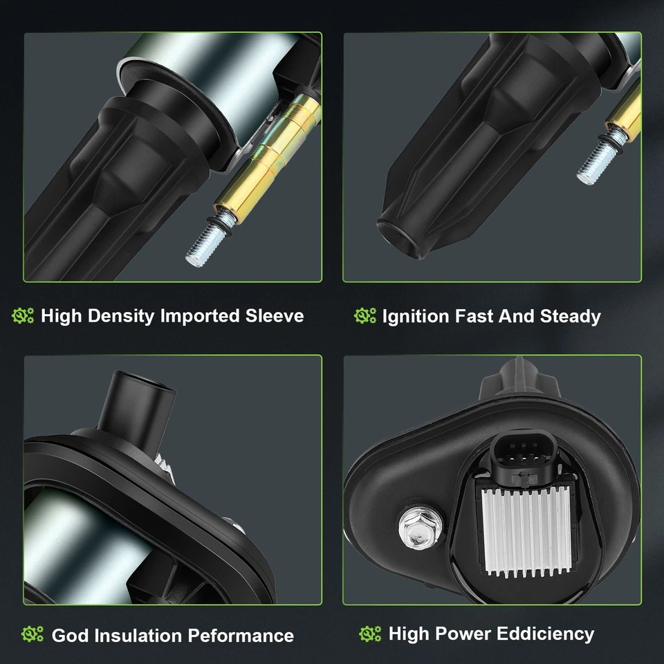 4 bobinas de encendido y bujía para Chevrolet Colorado 2004-2006 2,8 L L4 Foto 3 de 4