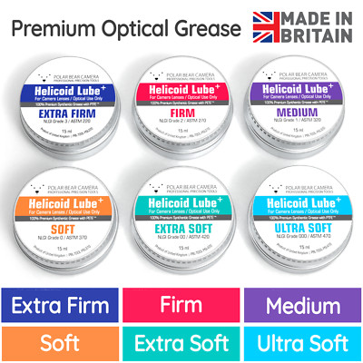 Focus Zoom Ring Helicoid Optical Damper Lube Grease MADE IN UK