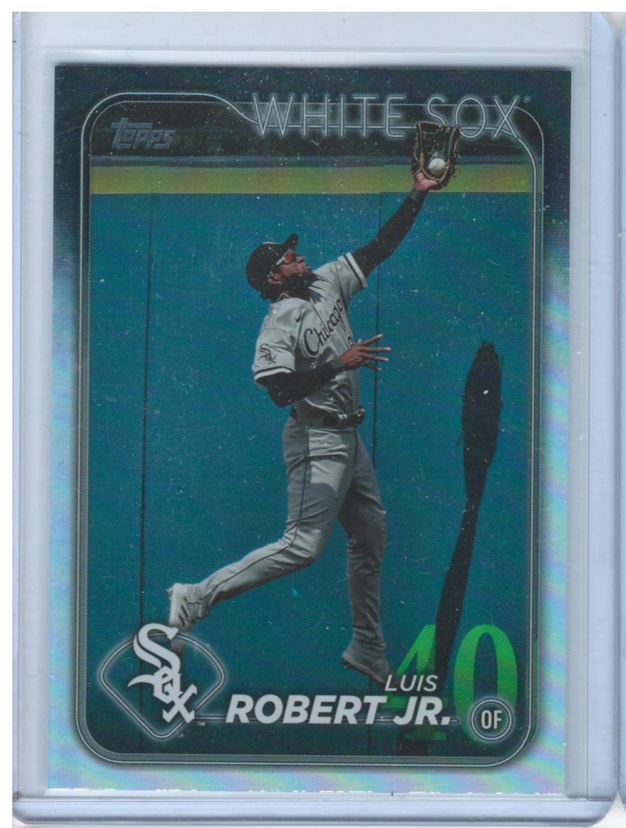 Luis Robert Jr. 2024 Topps #249 Rainbow Foil Chicago White Sox