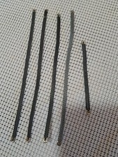 5 Metal Stays For Corsets Bustiers Spiral Spring Flex Boning