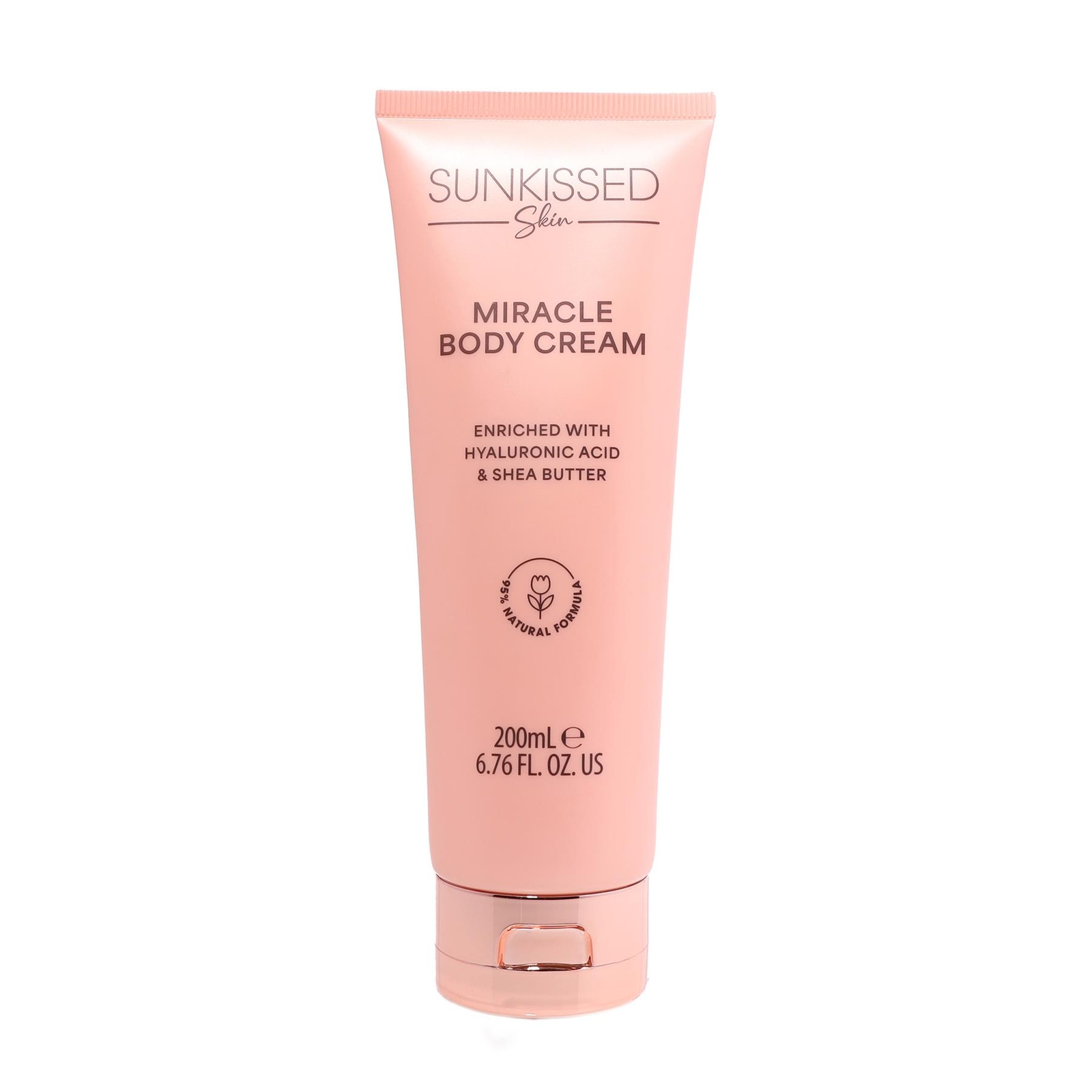 Sunkissed Skin Miracle Body Cream 200ml with Hyaluronic Acid, Shea Butter