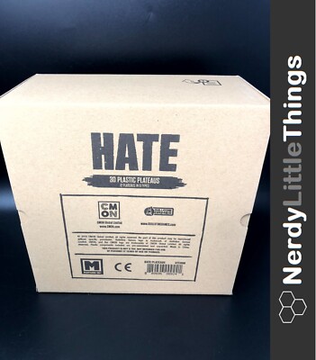 HATE - Kickstarter exclusive - Adrian Smith - 3D Plastic Plateaus - Expansion