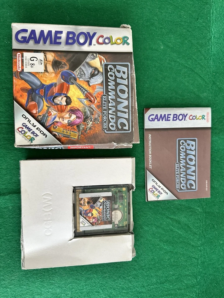 Nintendo Game Boy Color - Bionic Commando Complete In Box - Image 2 of 4