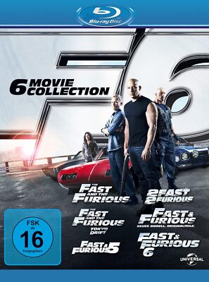 Fast & Furious 1-6 - Blu-Ray