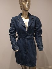 Pretty Little Thing Denim Dress, UK10 Brand New