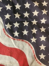 Humana Insurance American Flag Style Handkerchief Bandana 20.5" Have A Hank USA