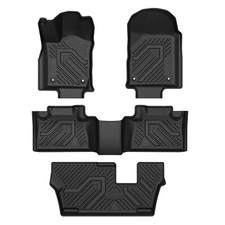 LASFIT 3D TPE Car 7 Seats Floor Mats Floor Liners for 2016-2026 Dodge Durango