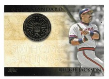 2012 Topps Baseball Gold Standard #10 Reggie Jackson (Angels)
