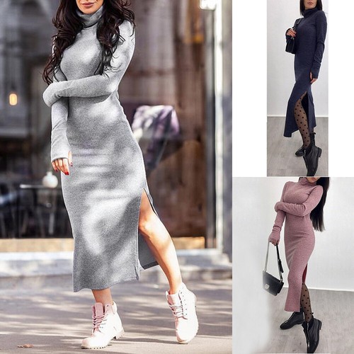 women's maxi jumper dress