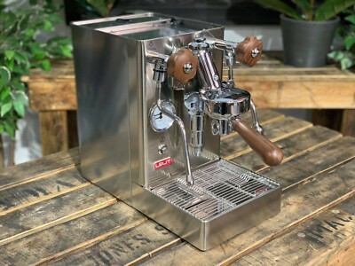 LELIT MARA X 1 GROUP BRAND NEW STAINLESS STEEL & TIMBER ESPRESSO