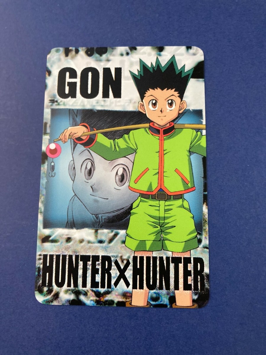 Hunter x hunter promo card Gon 2001 animate BANDAI Japanese F/S | eBay