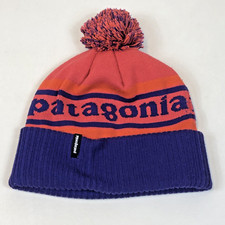 Patagonia Powder Town Pom Beanie Hat Winter Knit Cap One Size Fits All