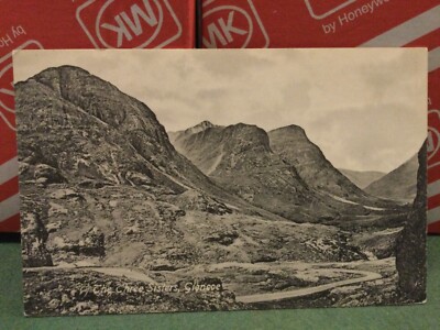 3819 Valentinstag Die drei Schwestern, Glencoe Postkarte 20. Jh.