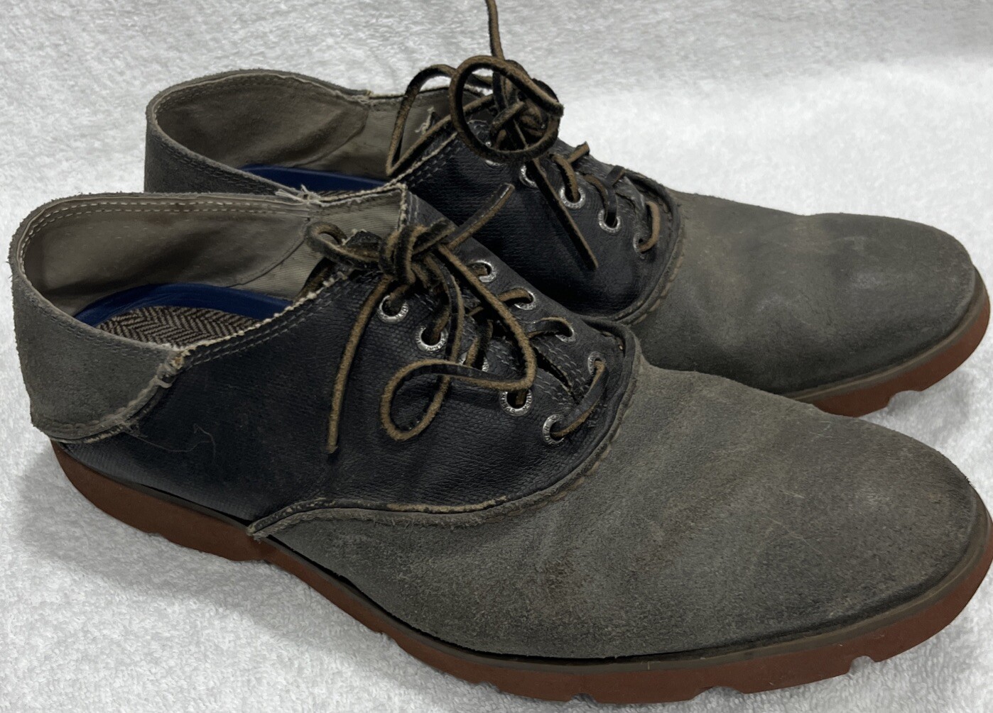 Sperry Top-Sider Mens Gray Bow Shoes Size 12 M