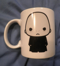 Taza de té café Harry Potter Kawaii Lord Voldemort película cerámica oficial