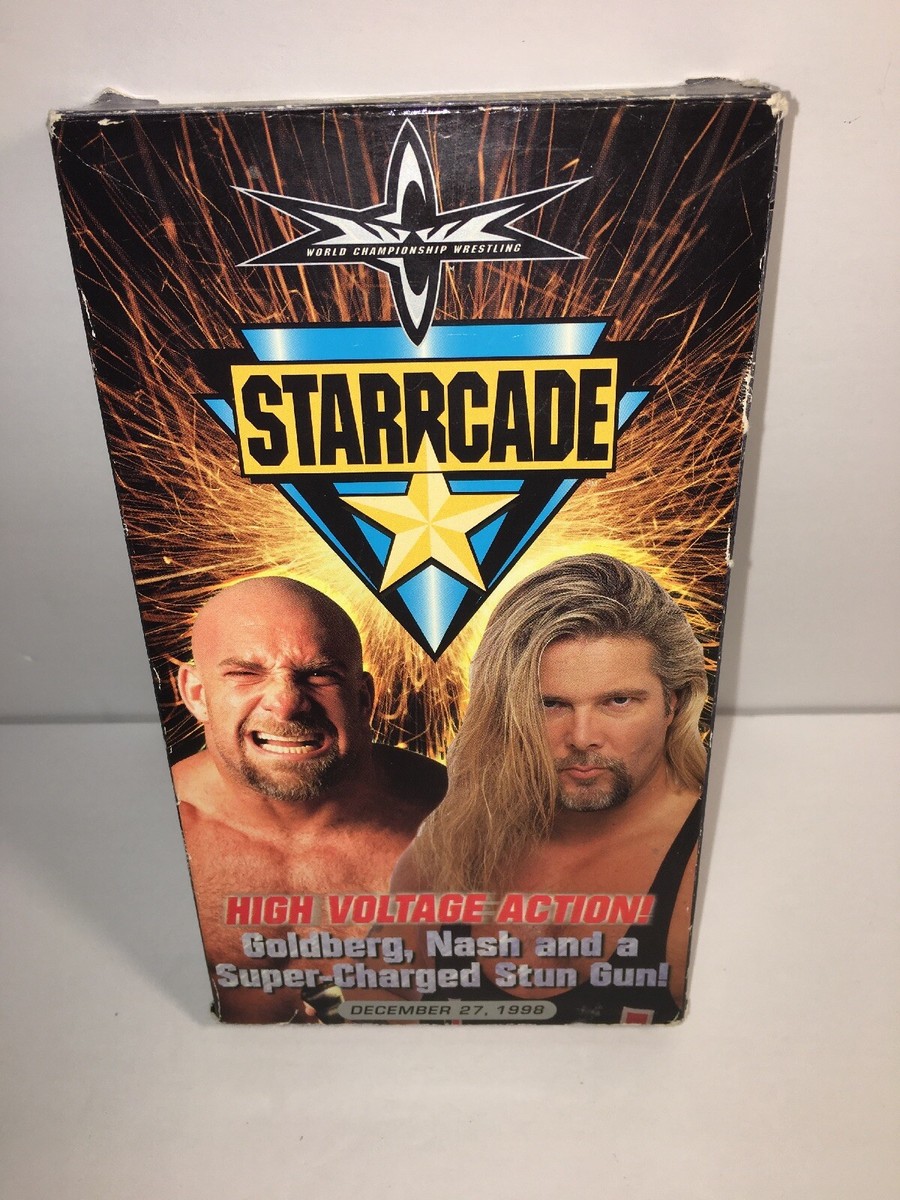 STARRCADE 1998 98 VHS WCW NWO WRESTLING WWF WWE Goldberg
