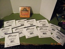 GHS PF270 Bright Bronze Mandolin Strings; medium gauges 11-16-26-40 loop end mor