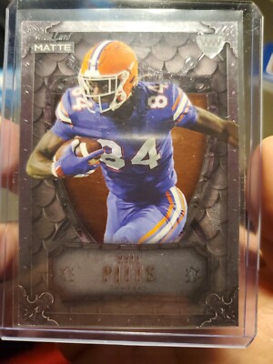 2021 Wild Card Matte Kyle Pitts RC Weekend Warrior #38/50 SSP card #MWW-11