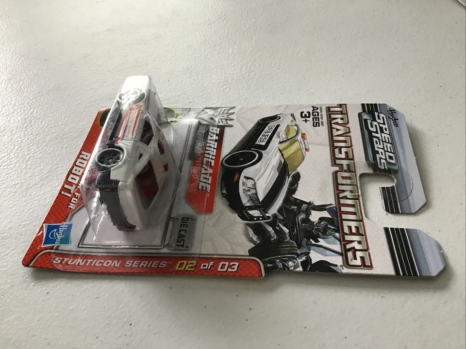 Hasbro Speed Stars Transformers Lot of 2 Barricade - Image 4 of 4