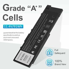 Battery MFKVP For Dell Precision 15 7510 7520 7710 7720 M7510 M7710 TWCPG 0FNY7