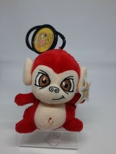 McDonald's 2005 Neopets RED MYNCI 4" with Noil Clip, Star Tag