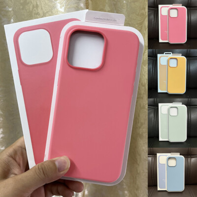 2024 Spring New Colors Silicone Case w/ MagSafe For iPhone 15