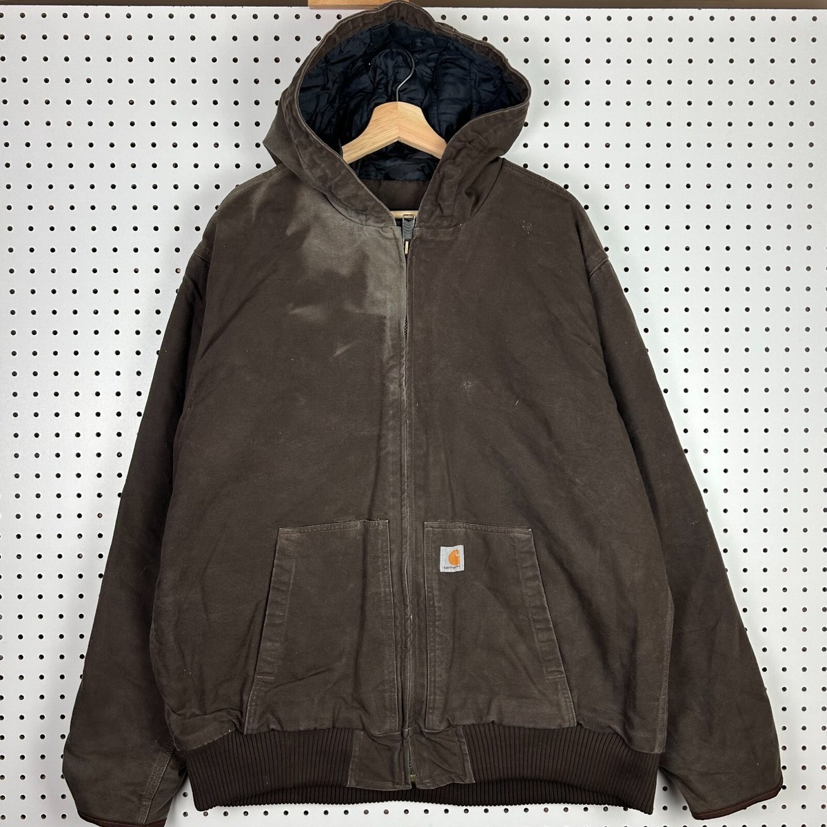 Carhartt J130-M ブラウンジャケット Sサイズ 楽天市場】カーハート アクティブジャケット CARHARTT LOOSE FIT