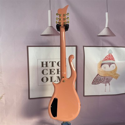 Chitarra elettrica Pink Prince Cloud speciale rara, Love Inlay Chitarra elettrica Pink Prince Cloud speciale rara, Love Inlay