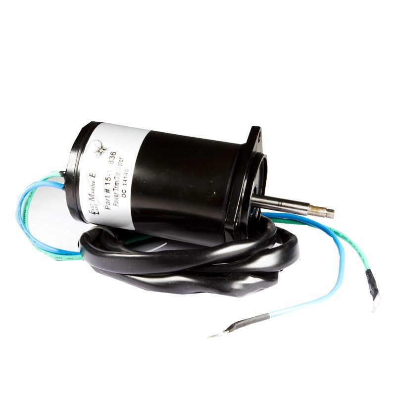 Yamaha Power Trim Motor 6H5-43880-09-00 12V 2 Wire 4 Bolt Mount 40