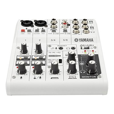 New YAMAHA 6Channel Web Casting Mixer 2Channel USB Audio Interface