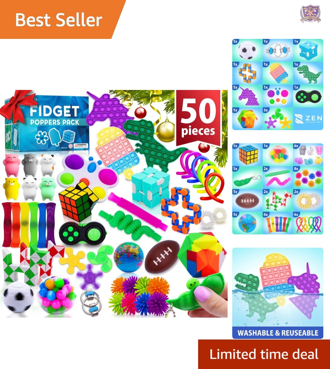 Fidget Toys for ADHD Children Party Favors for Toddlers, Pinata, Kids