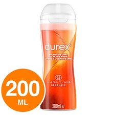 Lubrificante Gel Intimo massaggi DUREX MASSAGE 2in1 SENSUAL Ylang Ylang 200ml