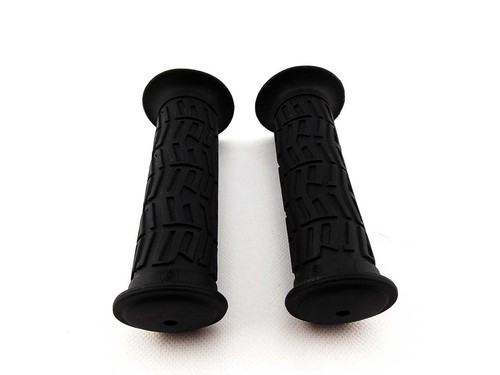 HUSABERG JBS UNIVERSAL BLACK MOTORCYCLE HAND GRIP SET HANDLEBAR GRIPS 22mm 7/8" - Picture 3 of 4