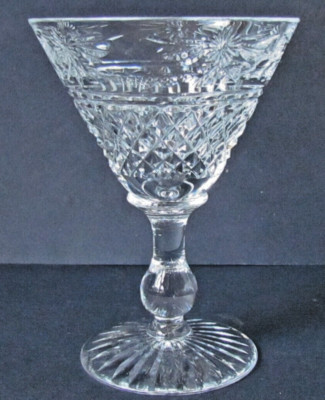 Stuart Crystal Beaconsfield Muster 41/8'' Cocktail Gläser - signiert (9389a)