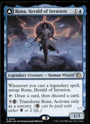 #ad #ad March of the Machine #75 Rona Herald of Invasion $1.24