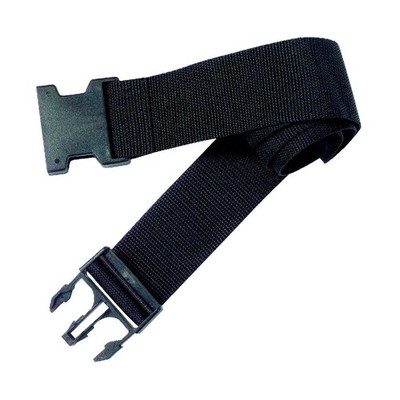 Jenzi Wat-Gürtel 150cm Noir Réglable 100% Nylon Angelgürtel Vêtement