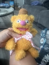 Disney The Muppets Fozzy Bean Bag Plush Stuffed Animal 10"